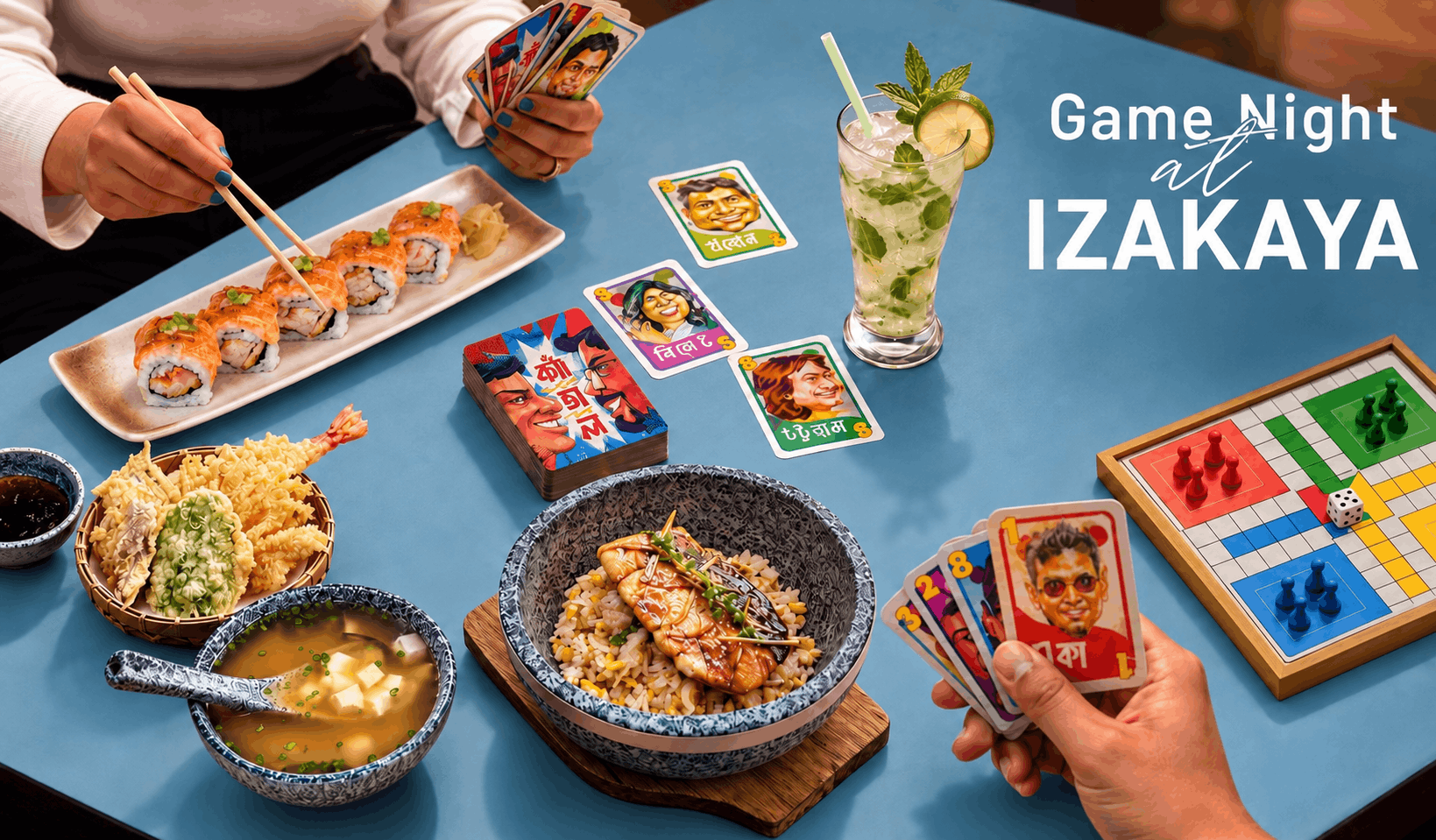 Game Night at Izakaya